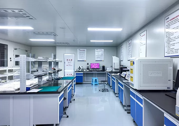 Sala di test di laboratorio